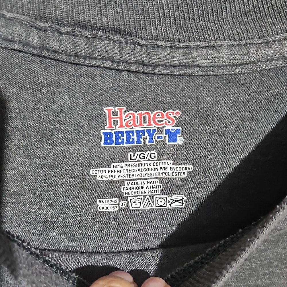 Long Sleeve Gray Fall Leaf State Of Michigan Graphic Tee - Women's - Picture 3 of 4